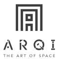 arqi logo square nobg black